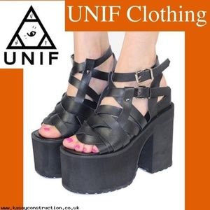 UNIF Julian platform Size 7- brand new